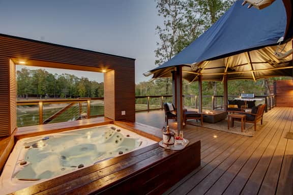 The Covey an African Tent Retreat Bluebird House - Image 3