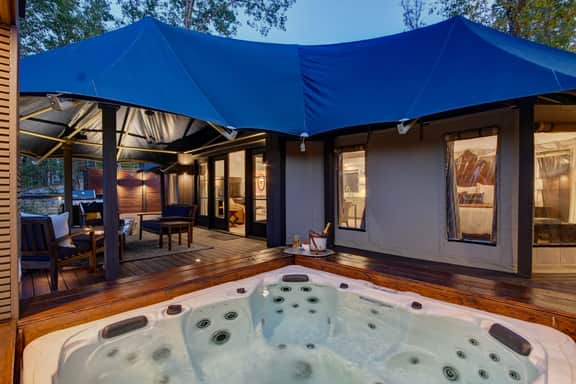 The Covey an African Tent Retreat Bluebird House - Image 2